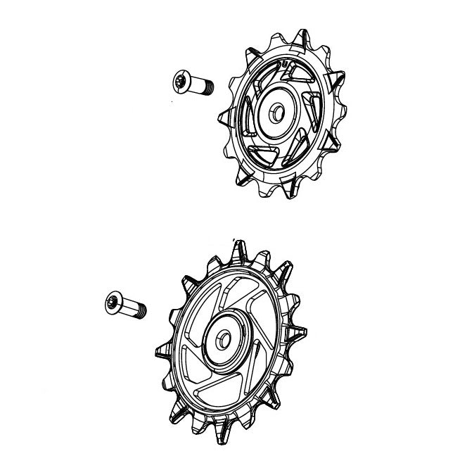 SRAM X0/GX T-TYPE EAGLE AXS / RIVAL XPLR E1 12 ταχυτήτων Κλωβοί πίσω ντεραγιέρ