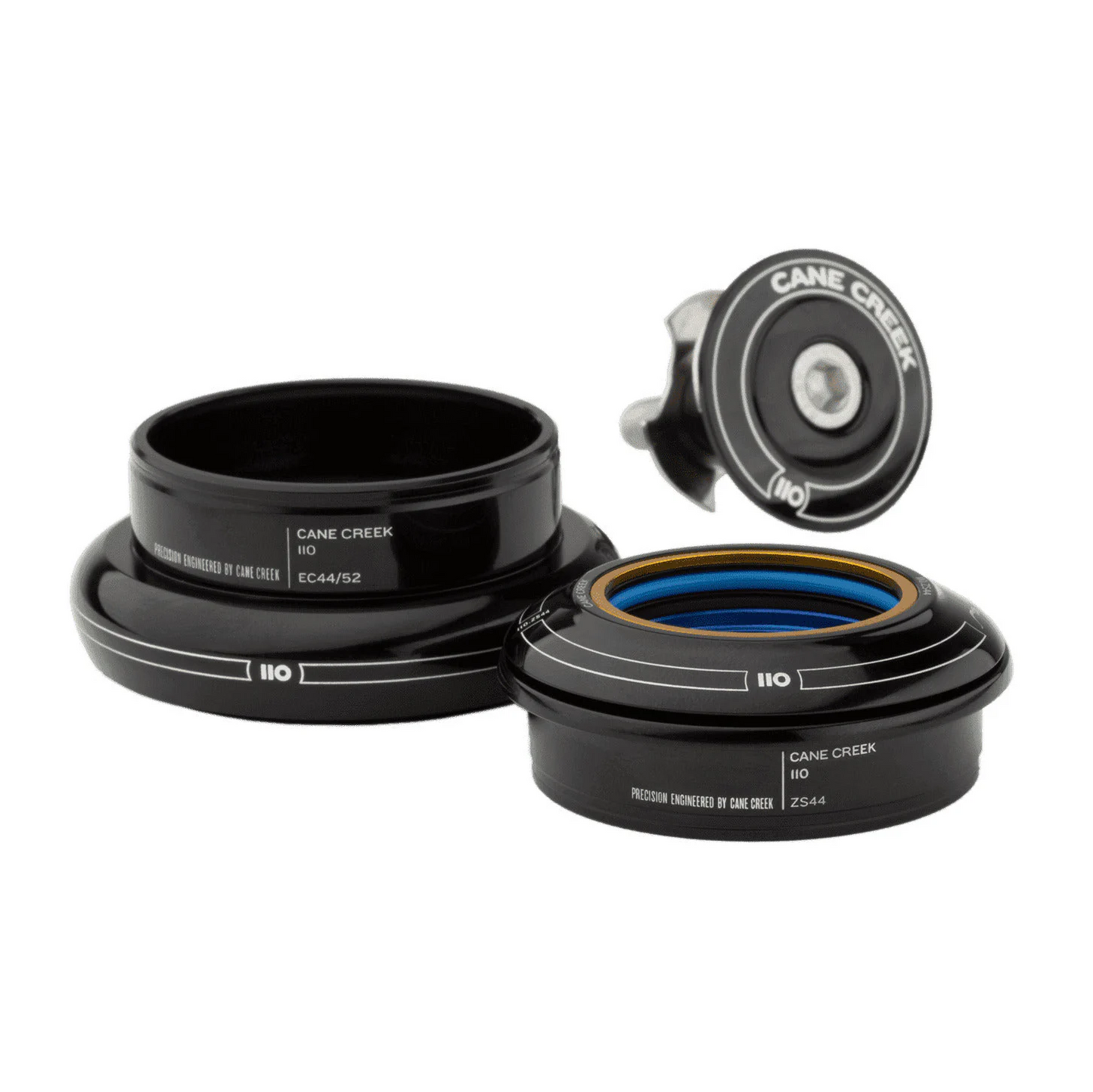 CANE CREEK 110 Headset 1 1/8", ZS44/28.6 | EC44/30, κοντό, μαύρο