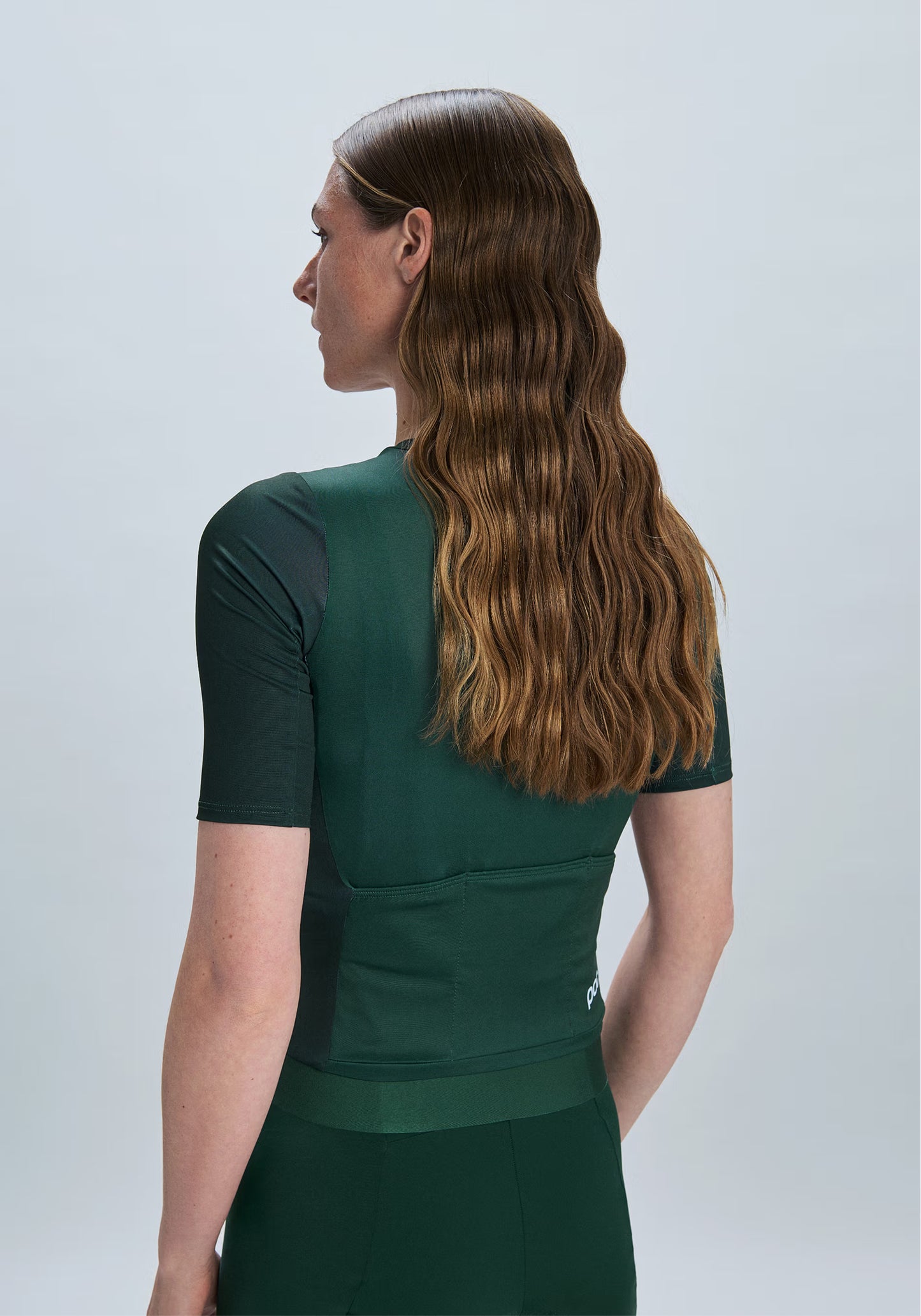 POC CADENCE Ladies Short Sleeve Jersey Green
