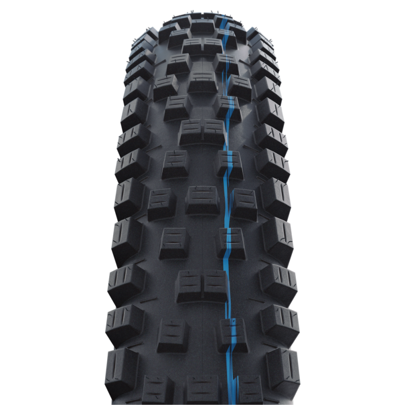 SCHWALBE NOBBY NIC 29x2.40 ADDIX SPEEDGRIP SUPERRACE ελαστικό Tubeless Soft Μαύρο/Καφέ ελαστικό