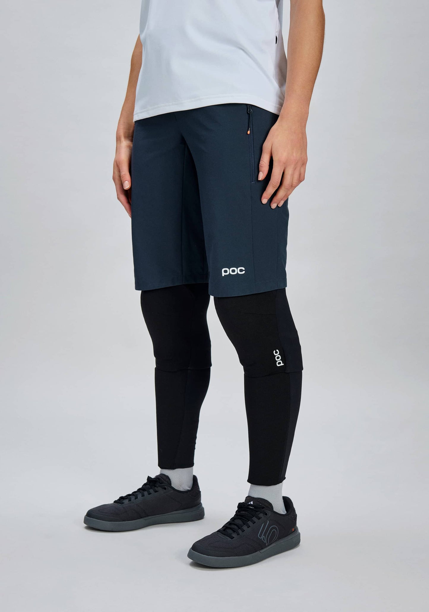 POC VPD SHINS ShinStrap κνήμης Μαύρο