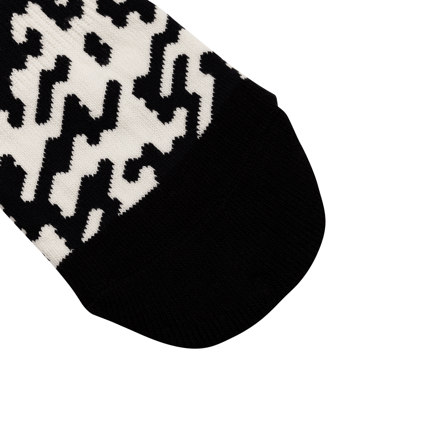 BURGTEC PATTERNED Socks, Black/White