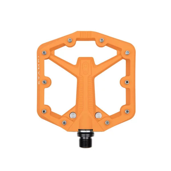 CRANKBROTHERS STAMP 1 Gen2 Μικρά πορτοκαλί πετάλια επίπεδη πετάλια