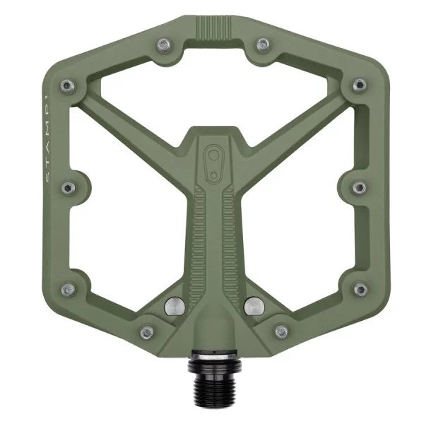 Επίπεδα πεντάλ CRANKBROTHERS STAMP 1 Gen2 Μεγάλο πράσινο