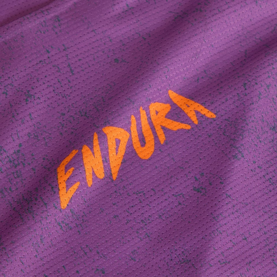ENDURA SINGLETRACK PRINT Γυναικείο κοντομάνικο Jersey End Purple