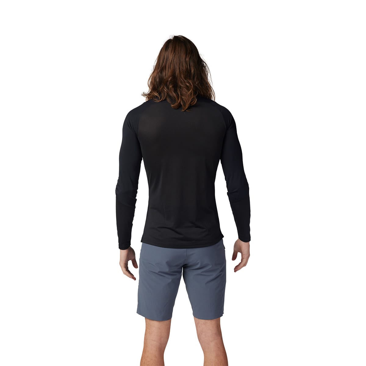FOX FLEXAIR ASCENT Μακρυμάνικο Jersey Μαύρο
