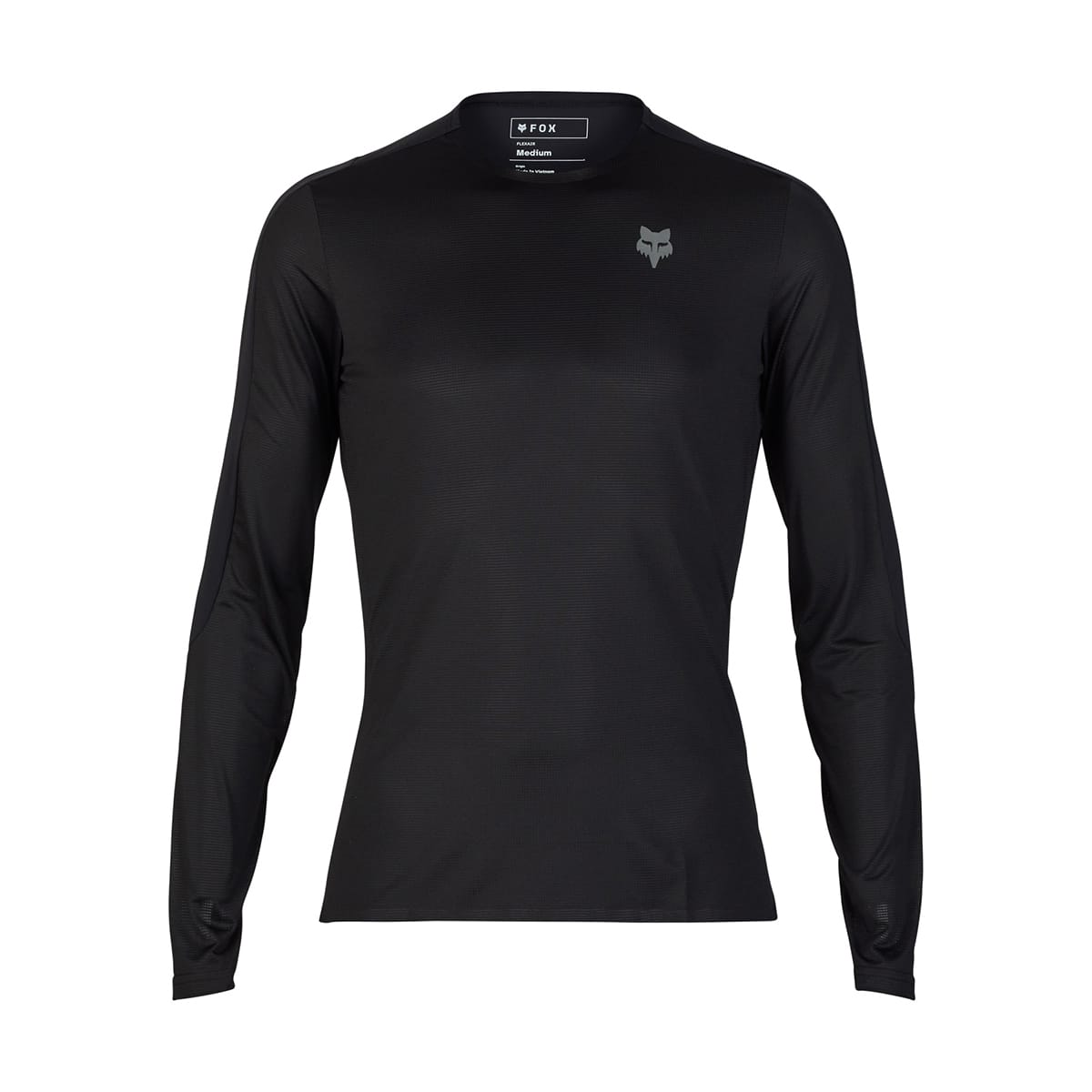 FOX FLEXAIR ASCENT Μακρυμάνικο Jersey Μαύρο