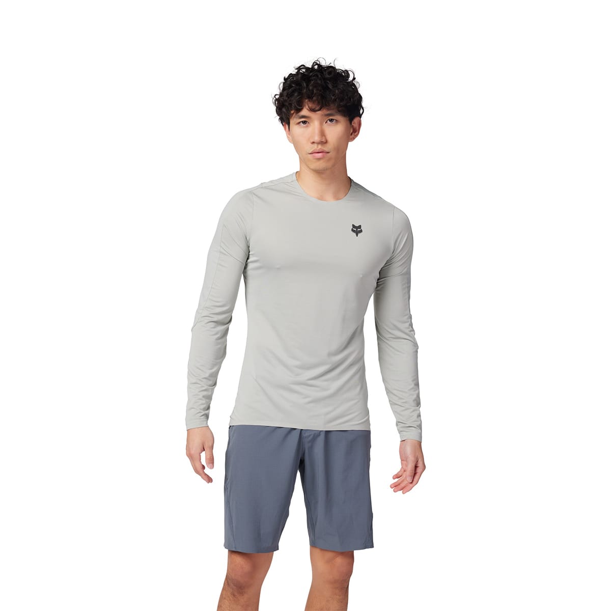 FOX FLEXAIR ASCENT Μακρυμάνικο Jersey Γκρι
