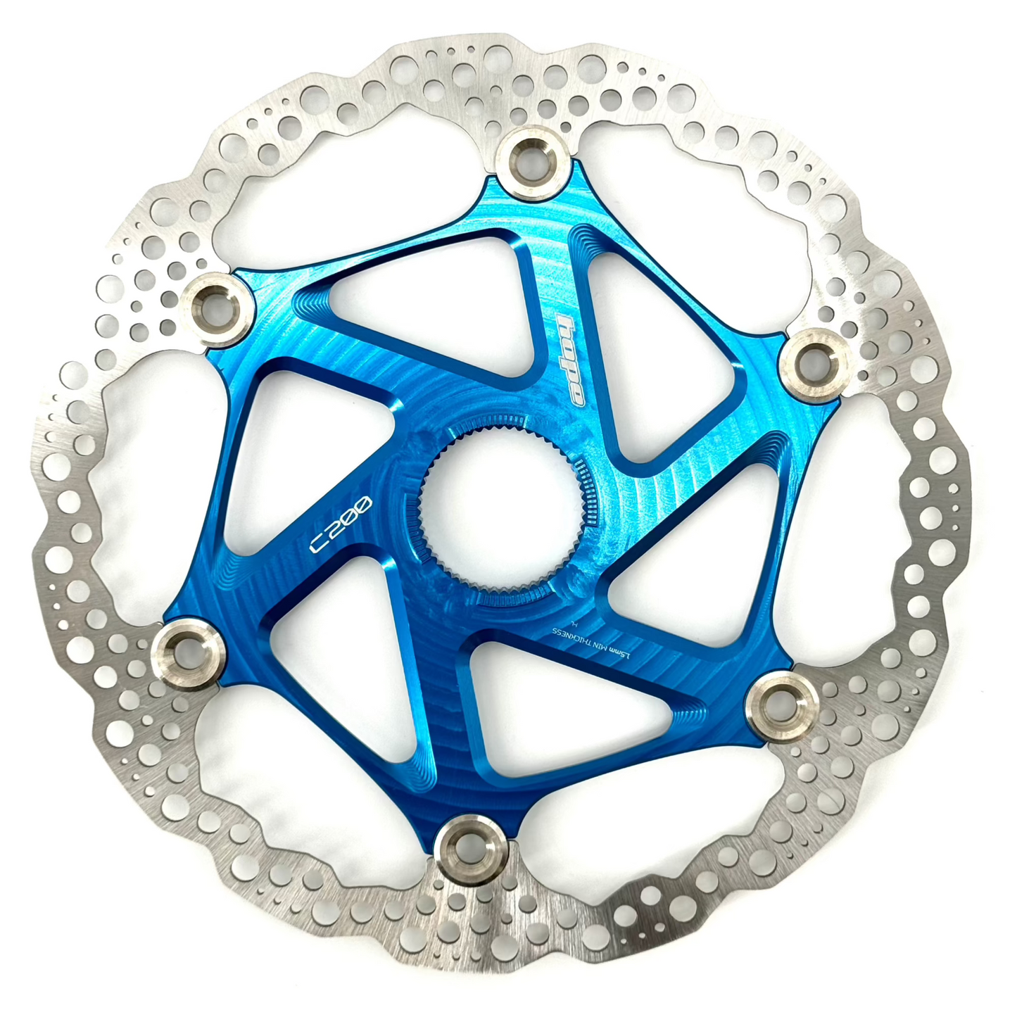 HOPE Center Lock Floating Disc Μπλε