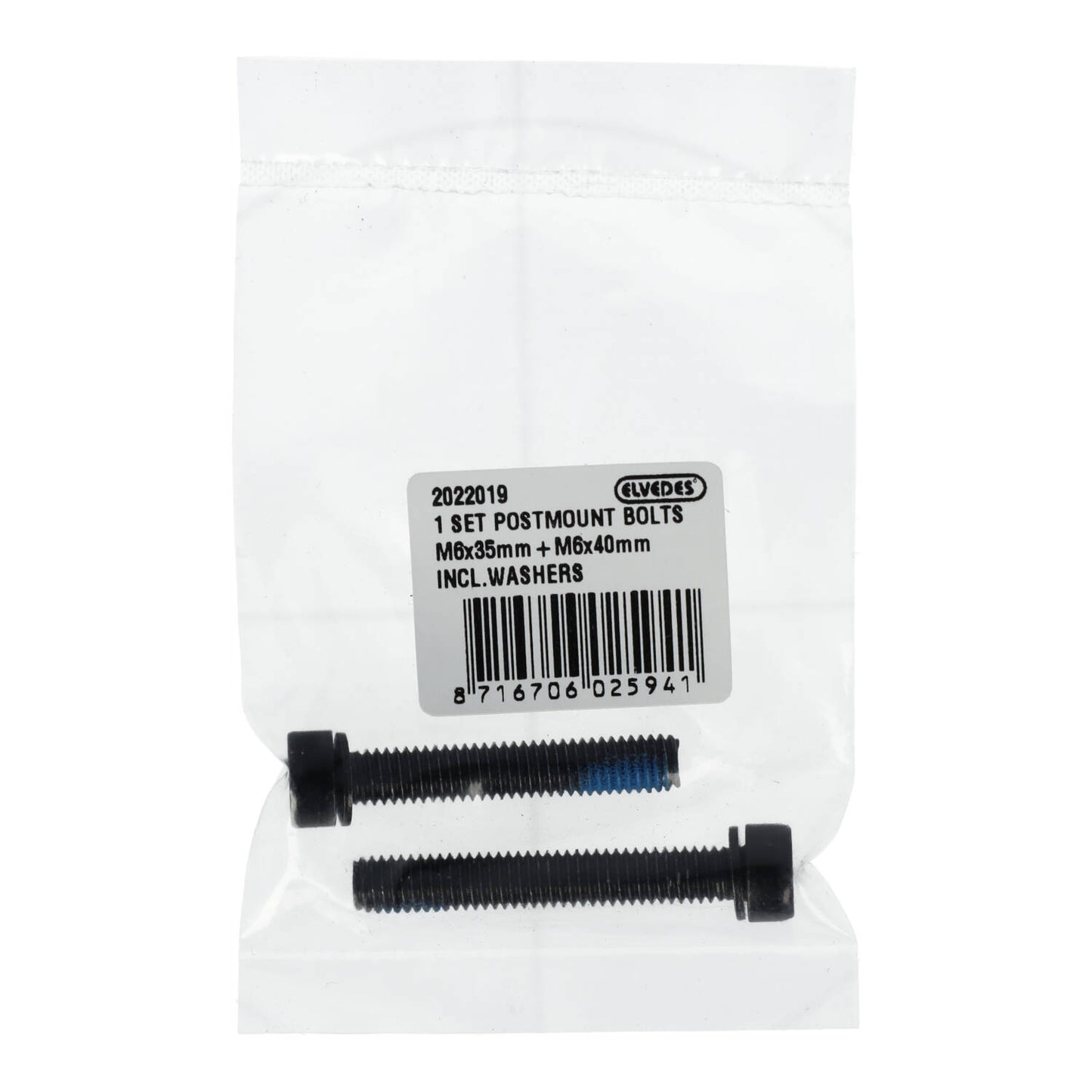 ELVEDES PM M6x35 / M6x40 Βίδα στερέωσης αναβολέα