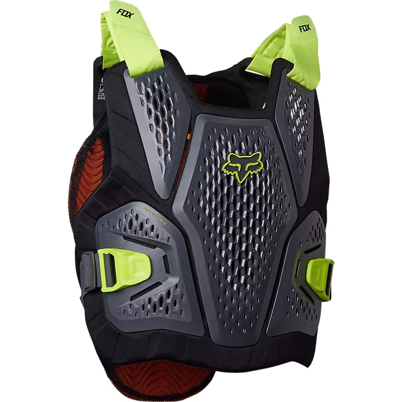 FOX RACEFRAME IMPACT SB D3O Protective Bib Black/Yellow