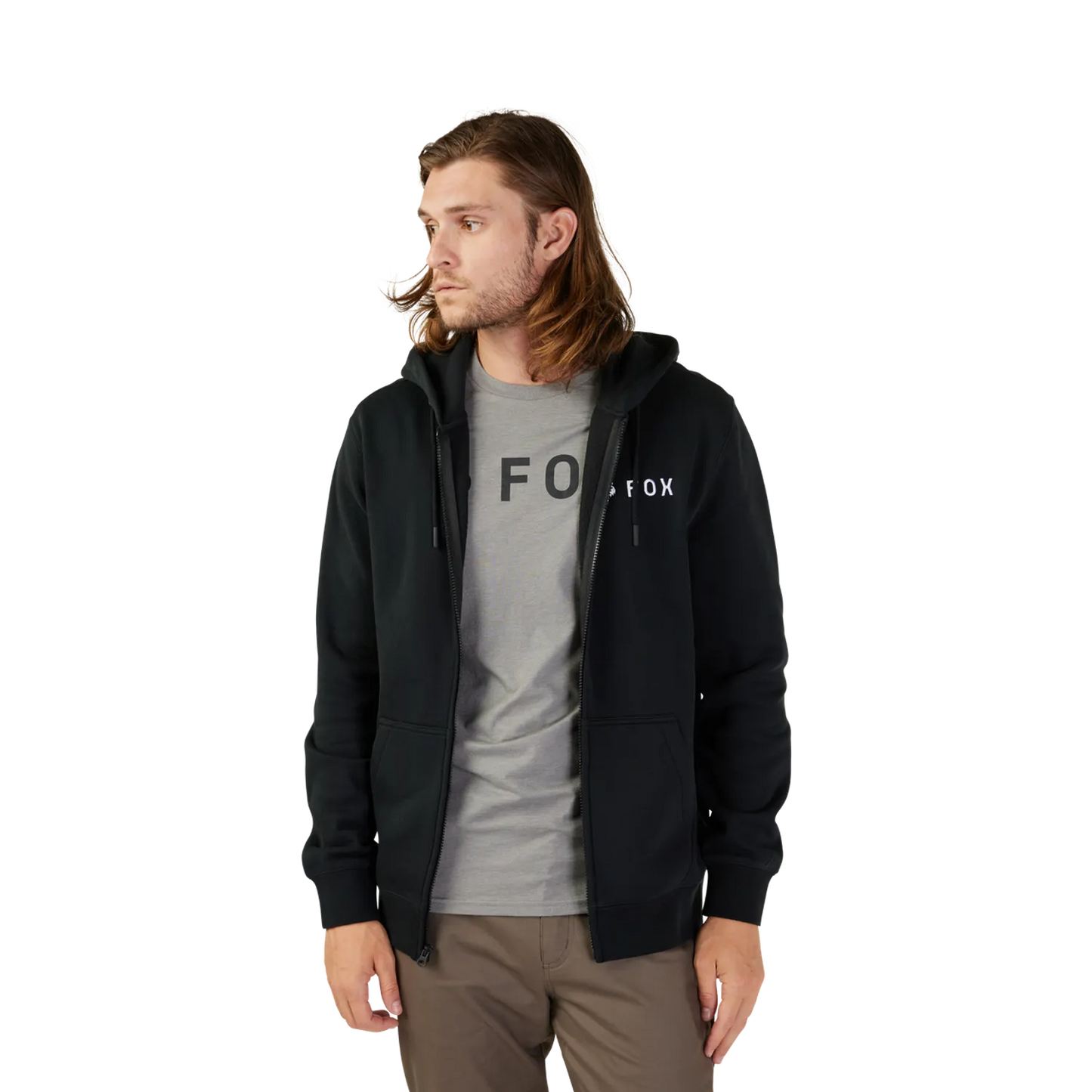 FOX ABSOLUTE ZIP Hoody Black