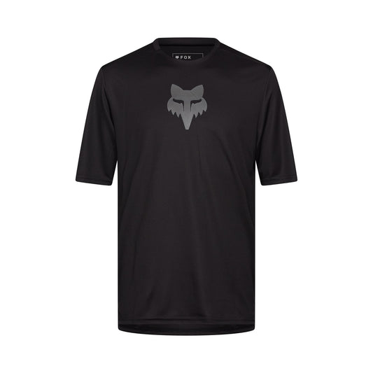 FOX RANGER FOX HEAD Short Sleeve Jersey Black