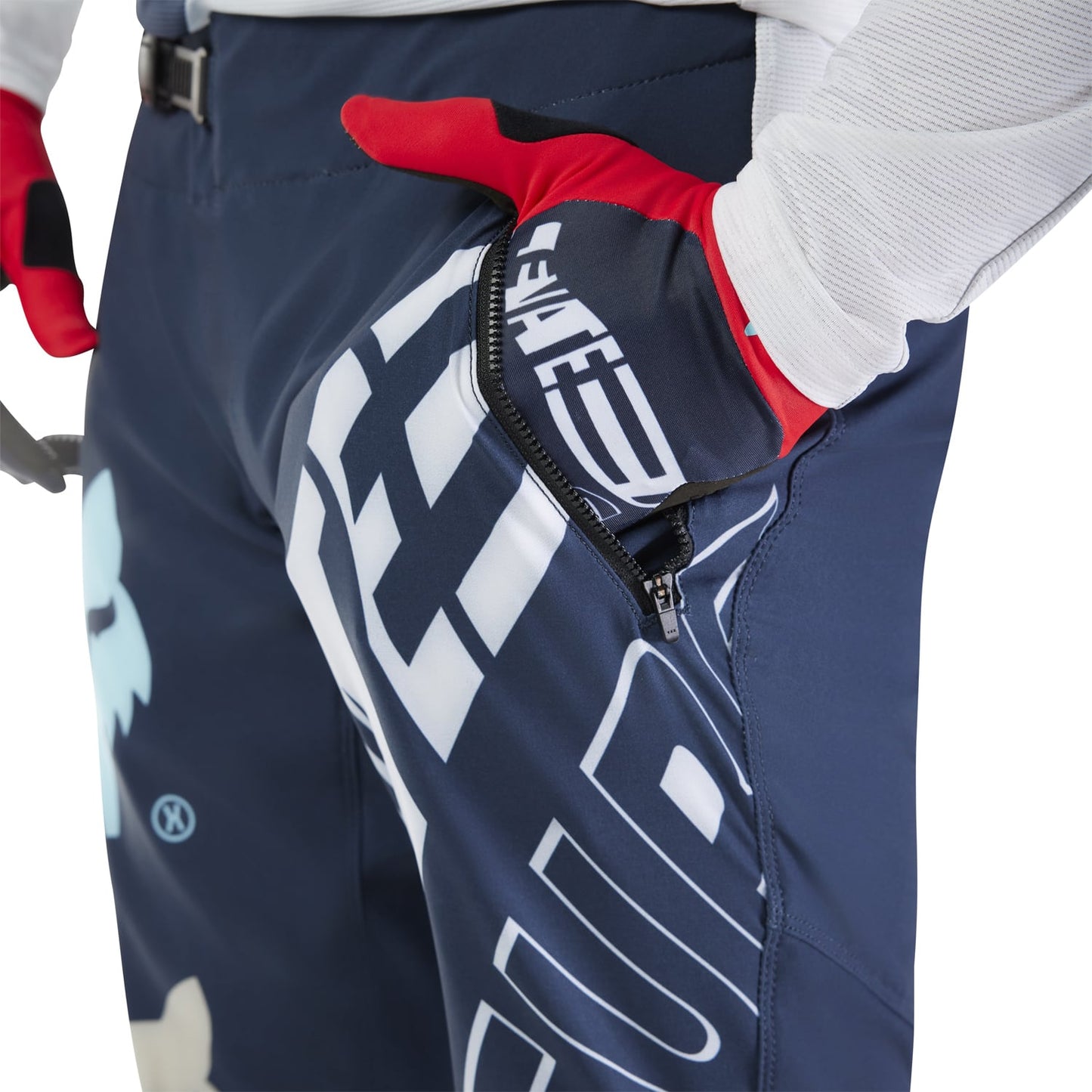 FOX FLEXAIR ELEVATED Pants Blue 2025