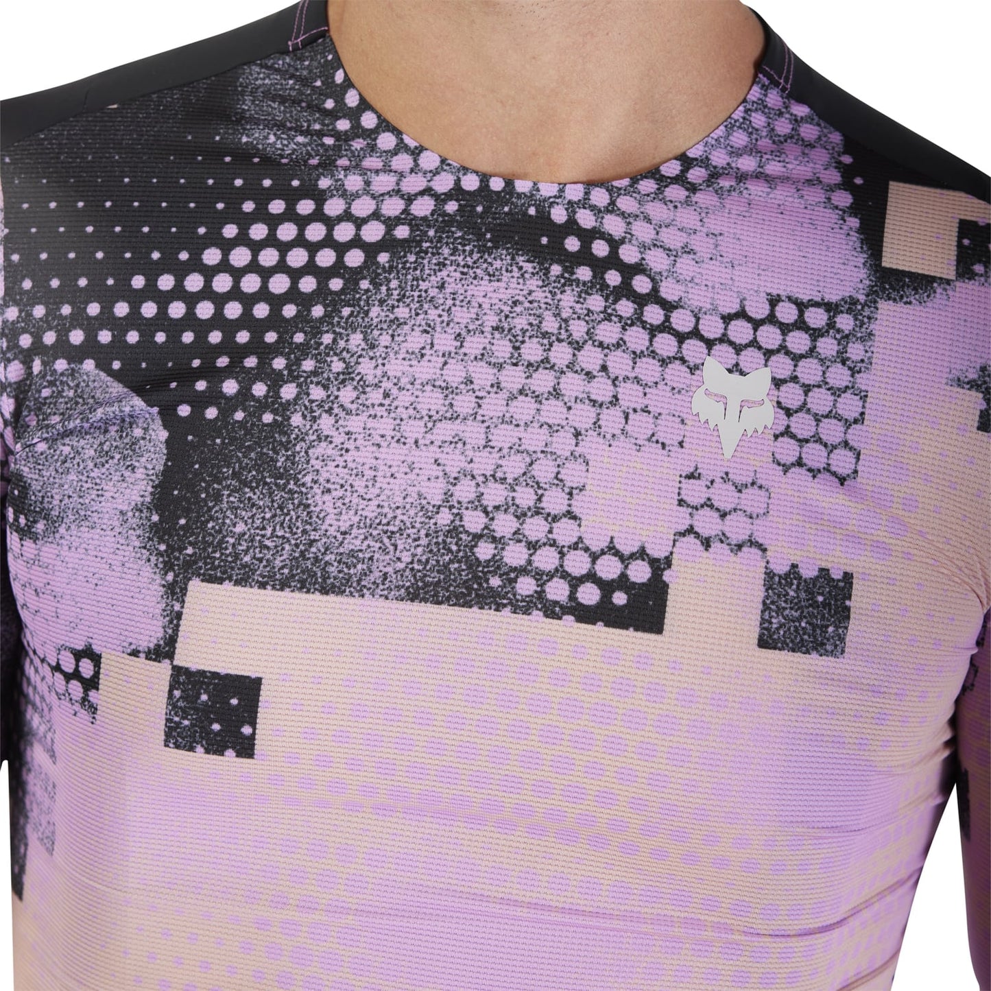 FOX FLEXAIR ASCENT PULSE Κοντομάνικο Jersey Μαύρο/Ρόδο 2025