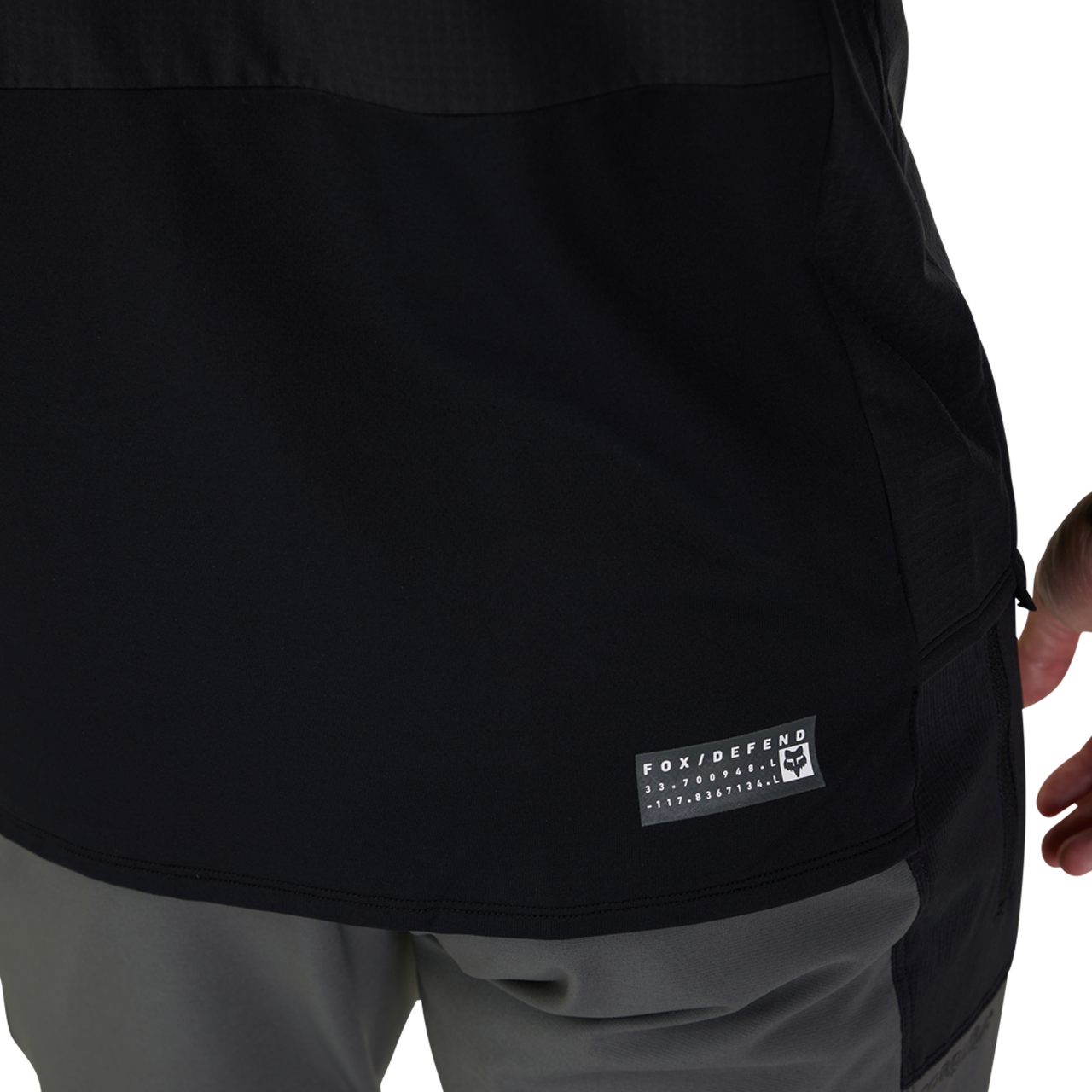 FOX DEFEND THERMAL Long Sleeve Jersey Black