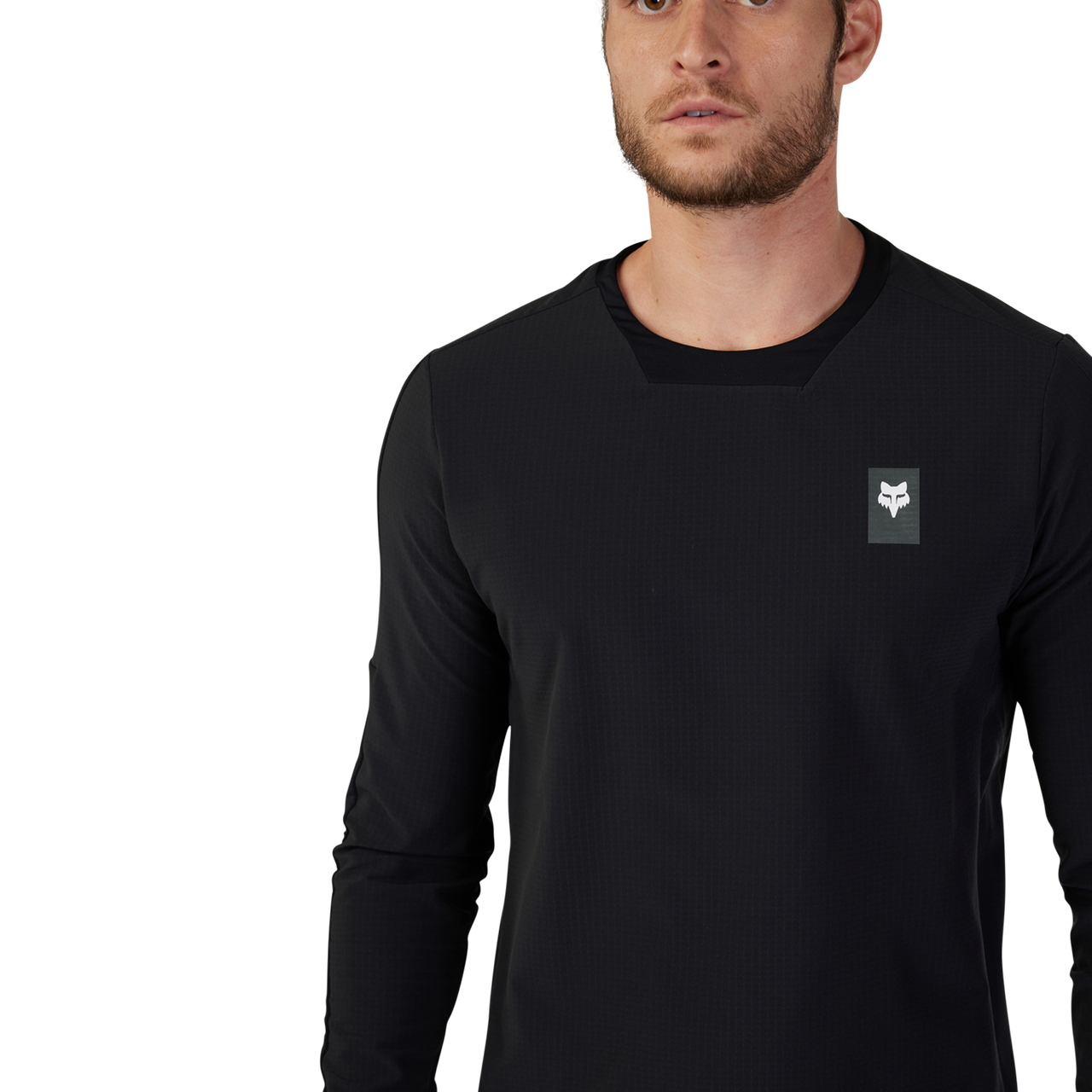 FOX DEFEND THERMAL Long Sleeve Jersey Black