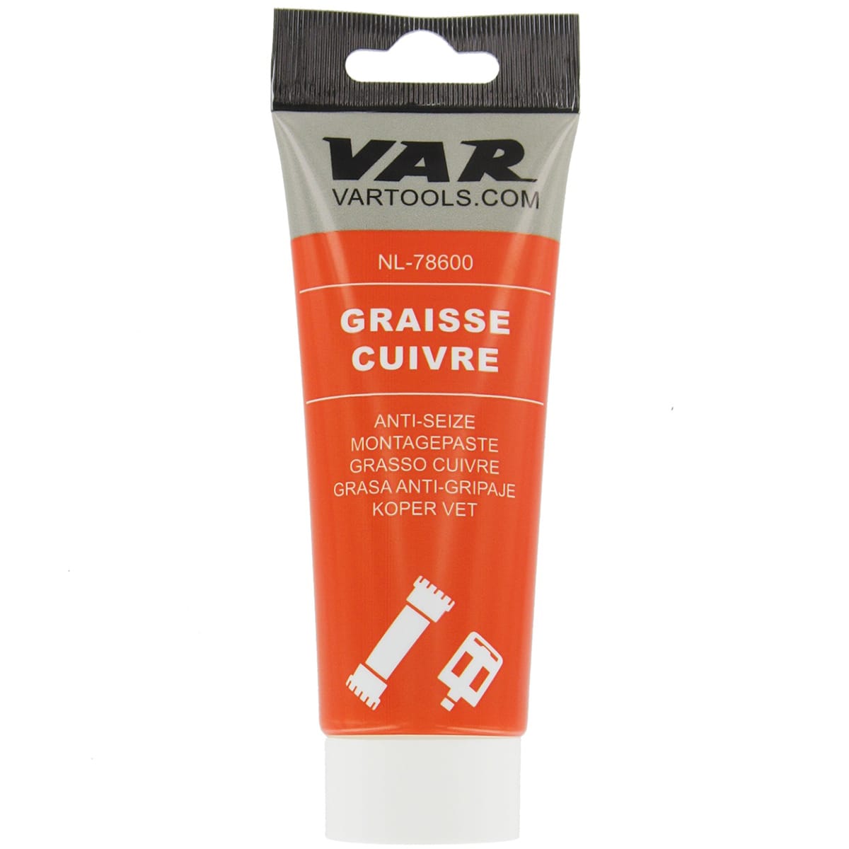 VAR Χάλκινο αντιολισθητικό γράσο (100 ml)