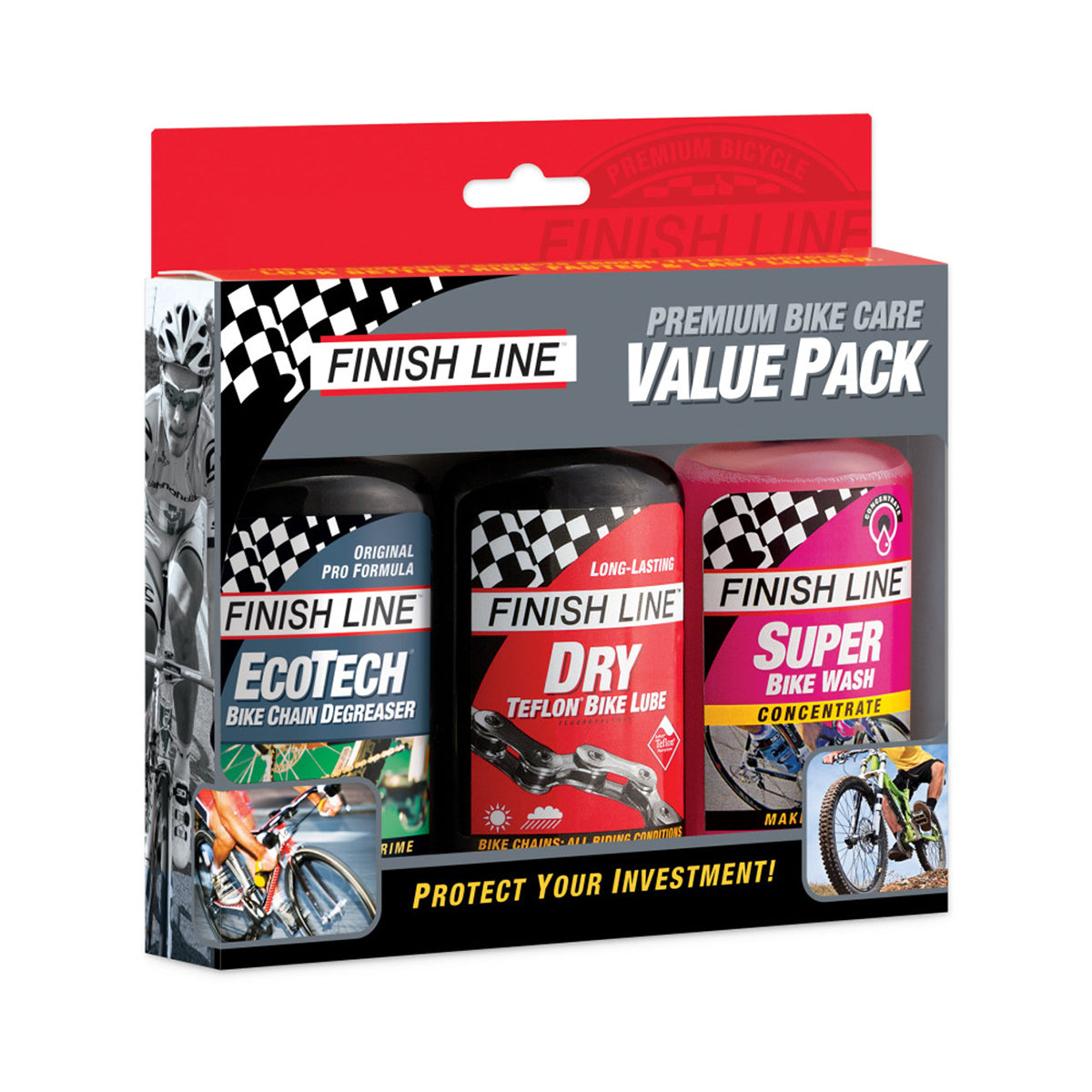 Σετ προϊόντων συντήρησης FINISH LINE VALUE PACK