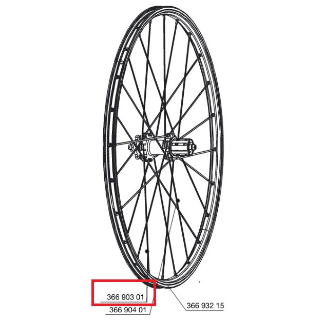 ΚΙΤ 12 ΑΚΤΊΝΩΝ ΕΜΠΡΌΣ/ΠΊΣΩ MAVIC CROSSONE/CROSSMAX - XA 29"/AKSIUM DISC 9 + 12 FT/AKS ALLROAD 296MM