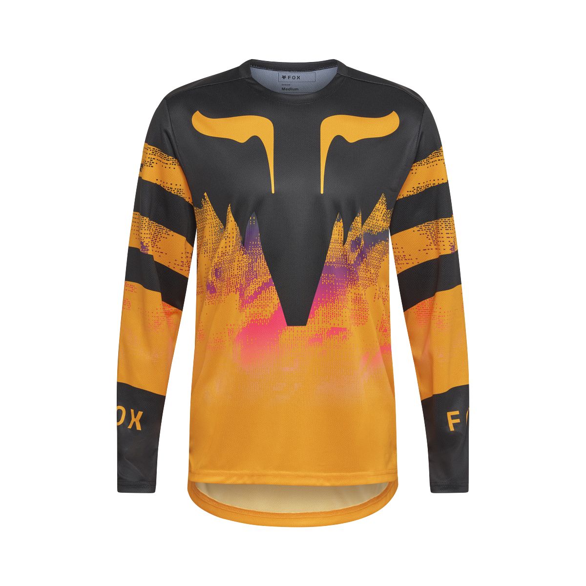 FOX RANGER KAIROS Long Sleeve Jersey Black/Orange