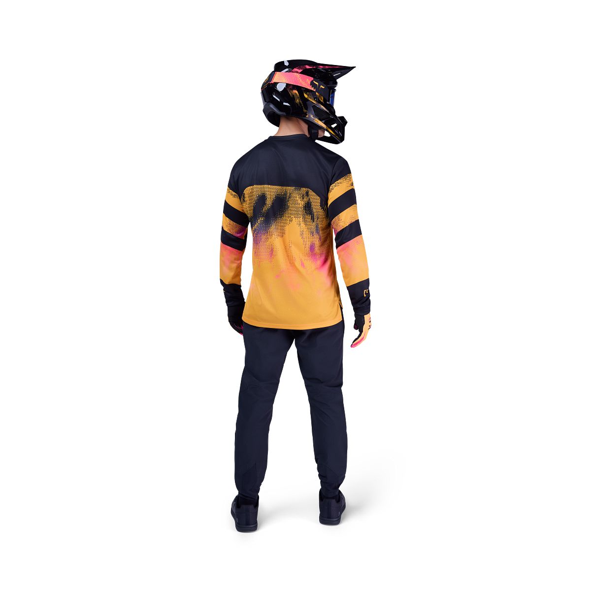 FOX RANGER KAIROS Long Sleeve Jersey Black/Orange