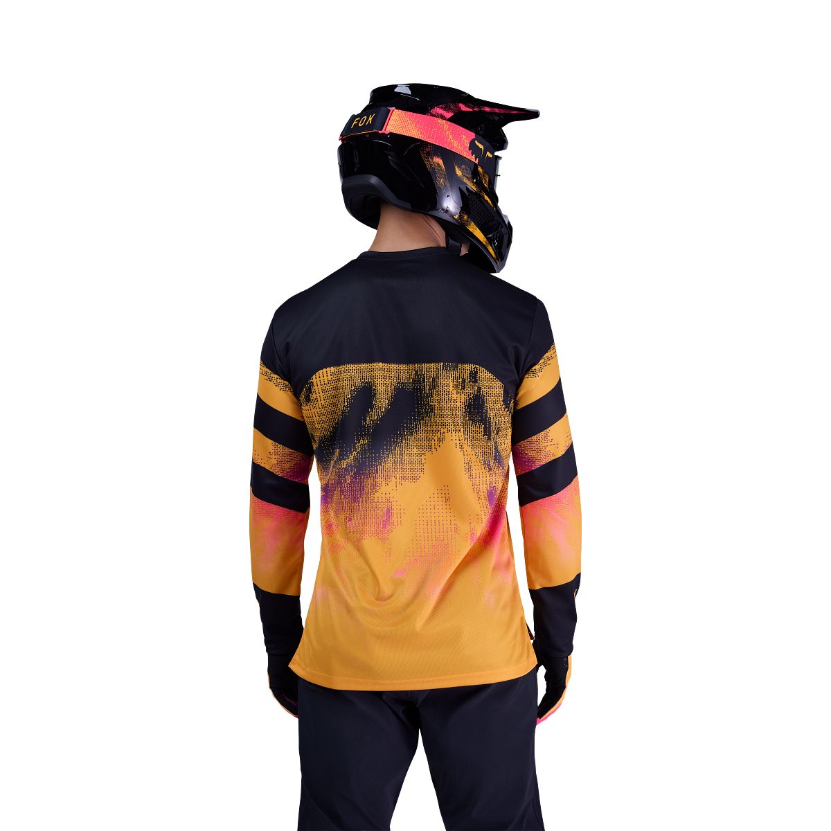 FOX RANGER KAIROS Long Sleeve Jersey Black/Orange