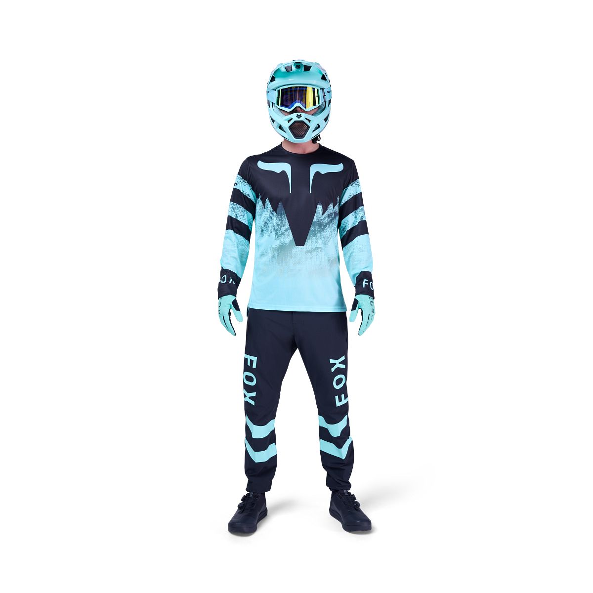 FOX RANGER KAIROS Μακρυμάνικο Jersey Μαύρο/Μπλε