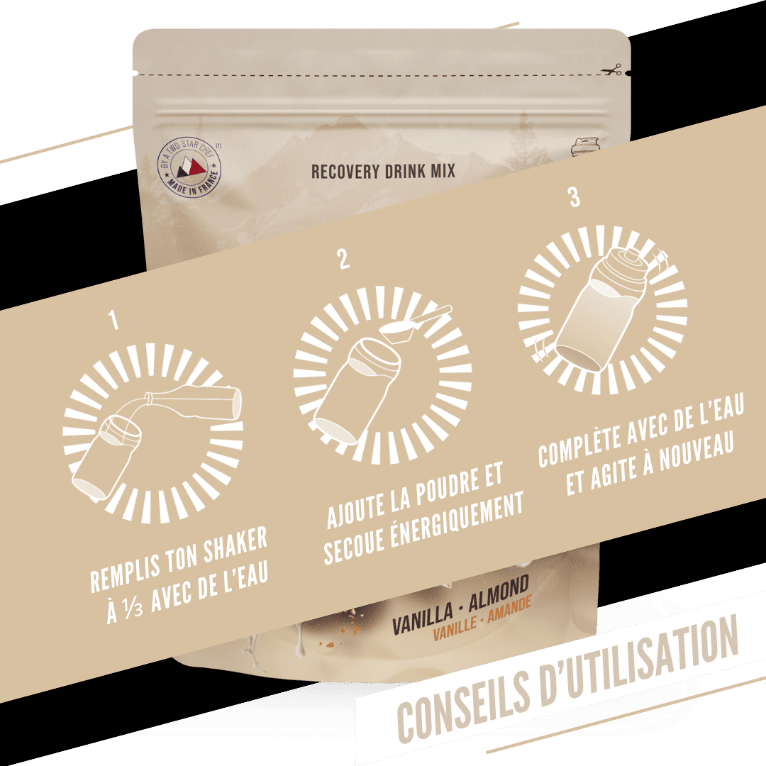 BAOUW RECOVERY Drink (500g) Βανίλια Αμύγδαλο