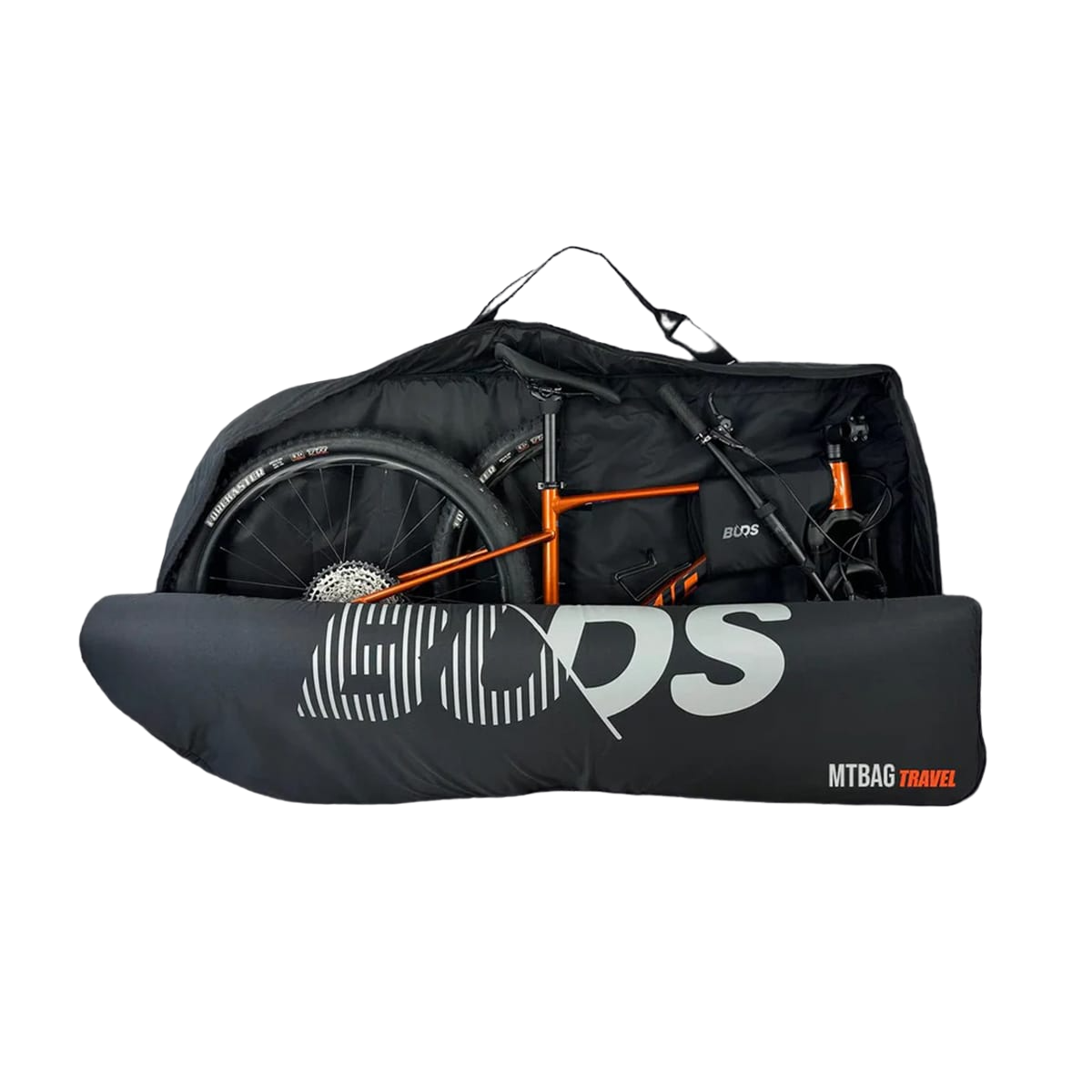 Κάλυμμα ποδηλάτου BUDS MTBAG TRAVEL 2025 (Ειδικό αεροπλάνο) Μαύρο