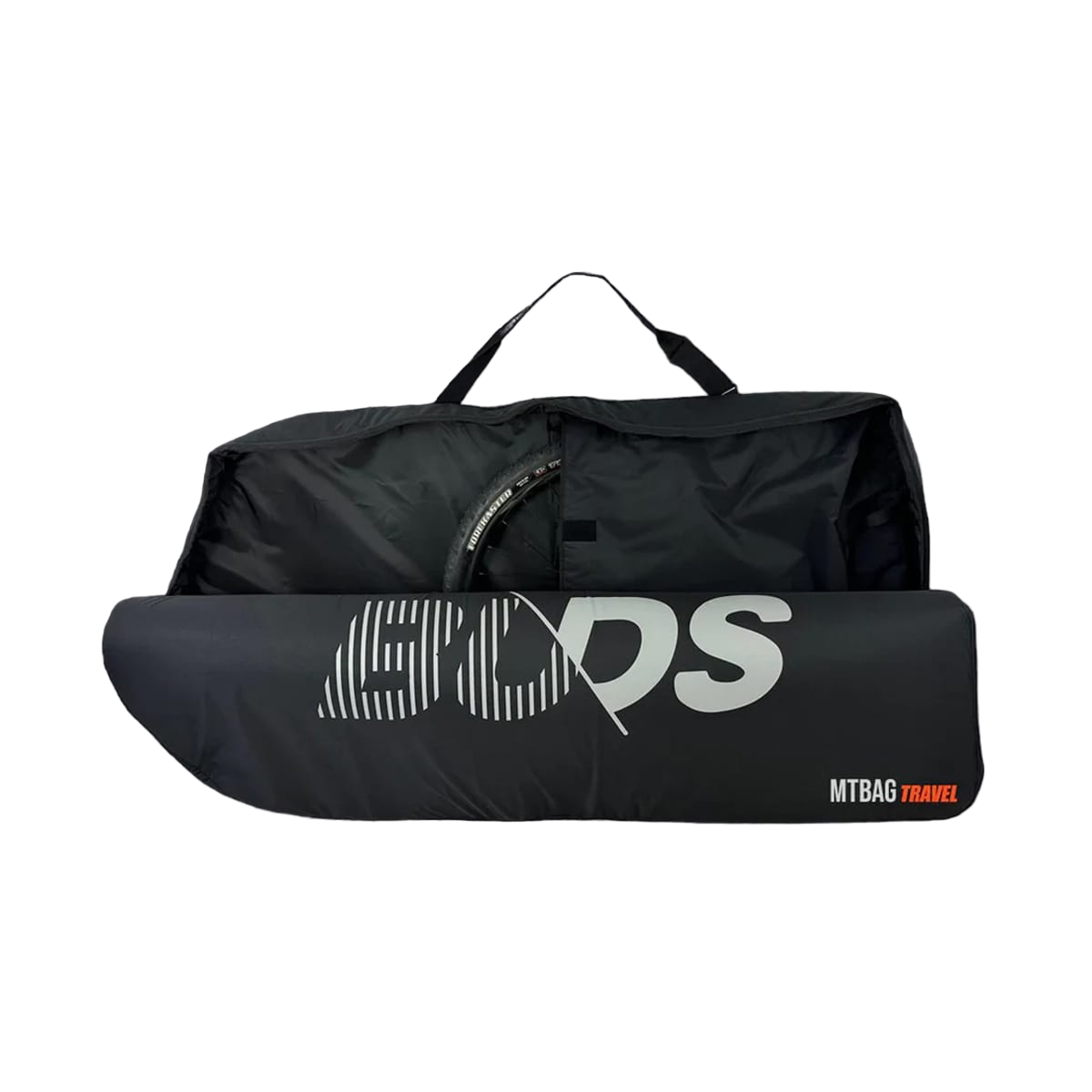Κάλυμμα ποδηλάτου BUDS MTBAG TRAVEL 2025 (Ειδικό αεροπλάνο) Μαύρο