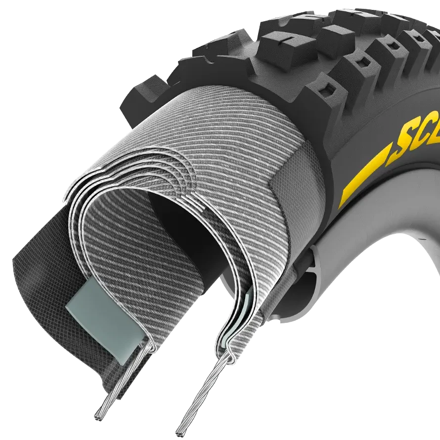 PIRELLI SCORPION RACE DH M 29x2.5 Tubeless Ready Soft Μαύρο/Κίτρινο 3907500 ελαστικό