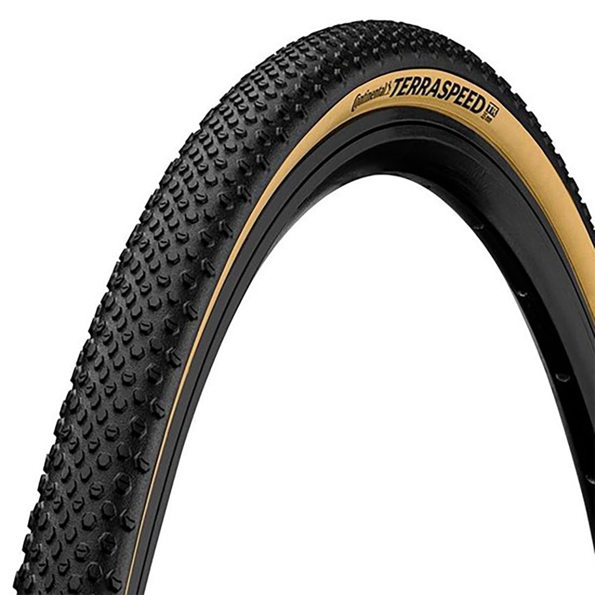 CONTINENTAL TERRA SPEED PROTECTION 700x45c Tubeless Ready Μπεζ ελαστικό