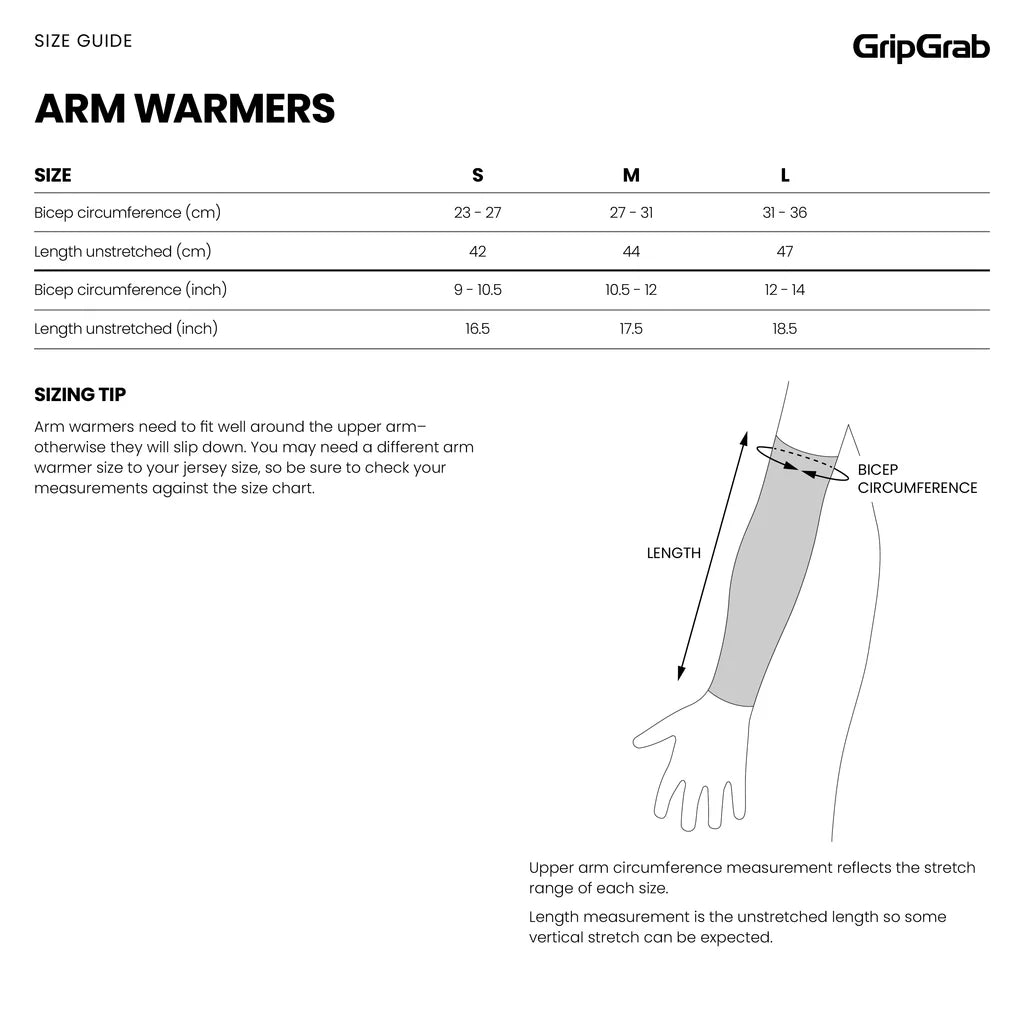 GRIPGRAB UPF 50+ UV PROTECT Sleeves White