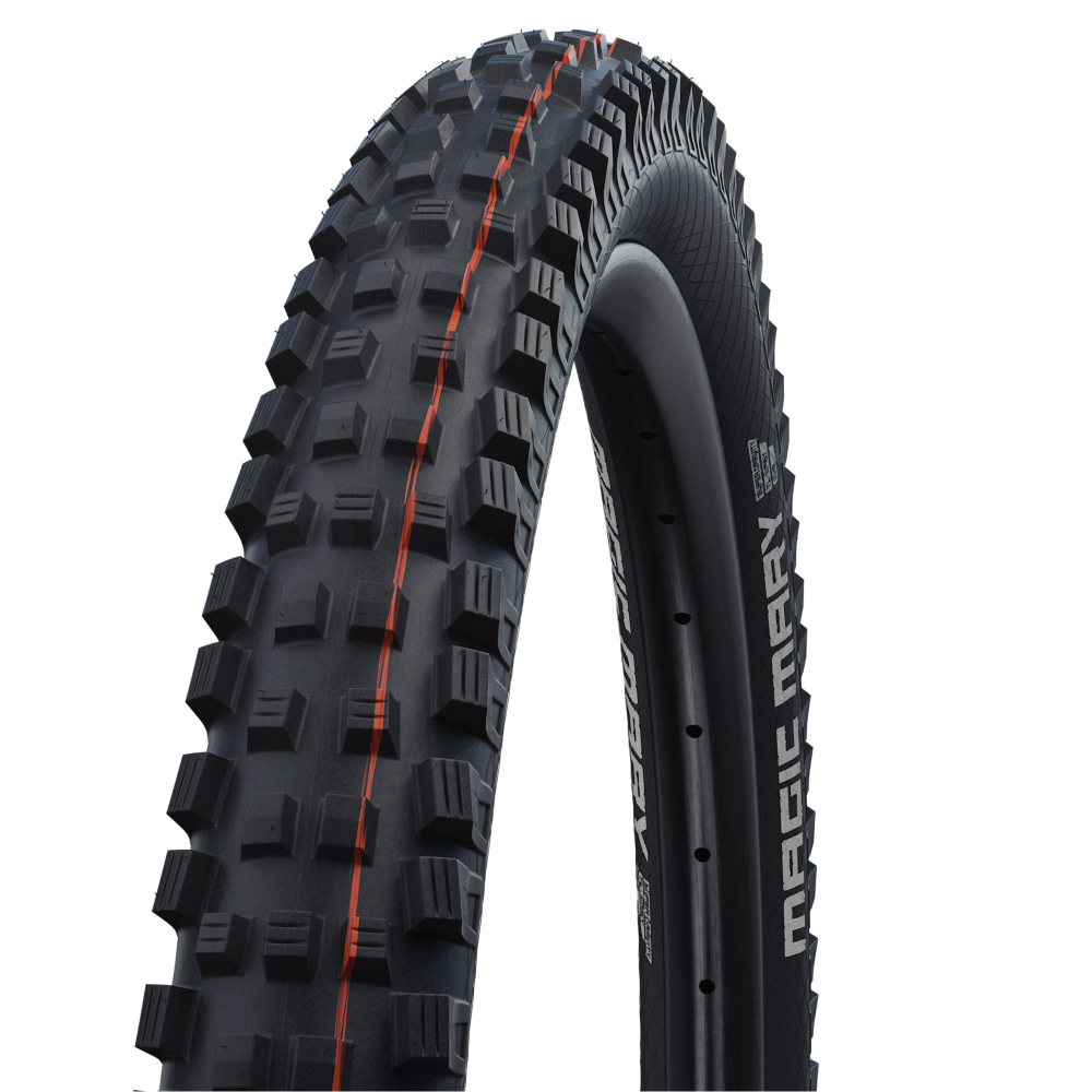 SCHWALBE MAGIC MARY 29x2.40 ADDIX SOFT SUPERTRAIL Tubeless Ready Soft Μαύρο ελαστικό