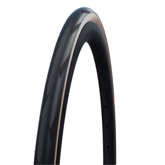 SCHWALBE PRO ONE ADDIX Race Super Race Guards 700c Tubeless Ready Μπεζ ελαστικό