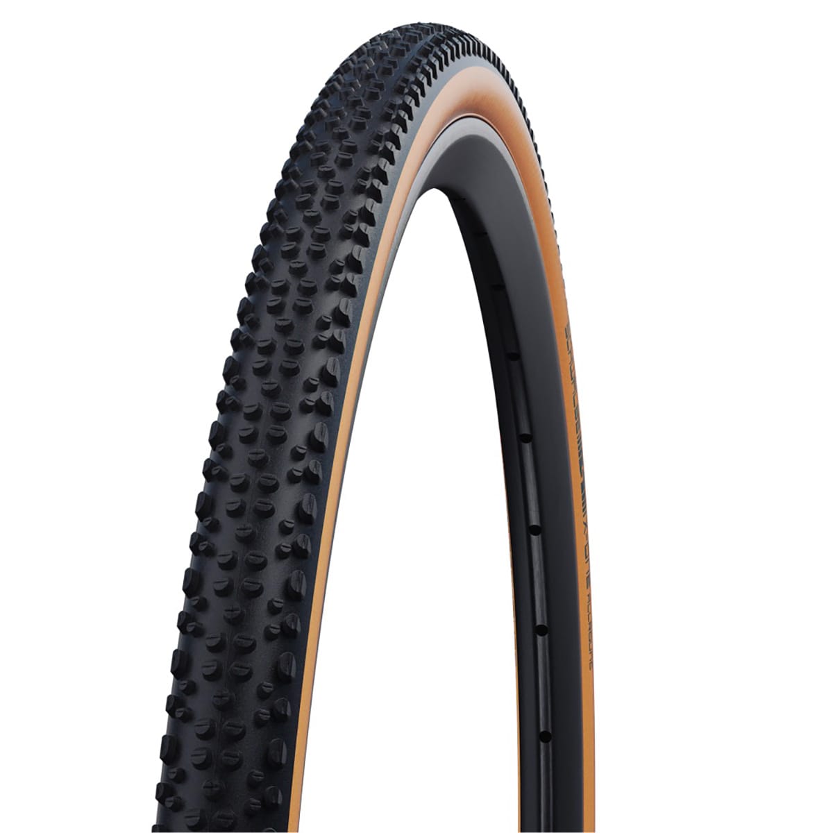 SCHWALBE X-ONE ALLROUND ADDIX RaceGuard 700x33c Tubeless Ready Καφέ ελαστικό