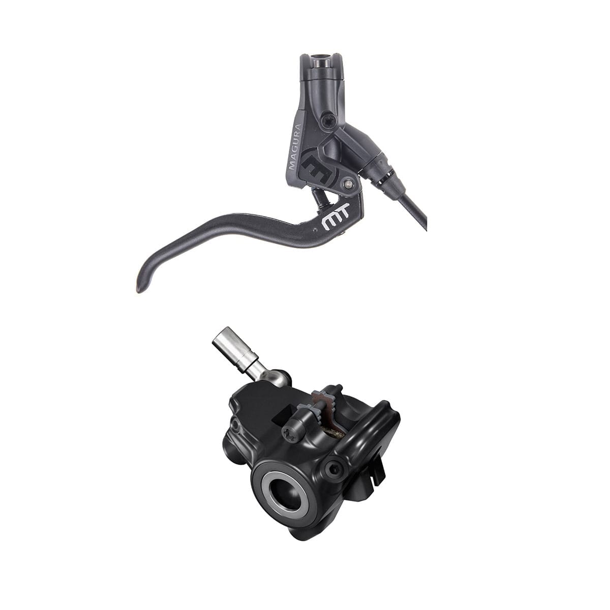 Pair of MAGURA MT4 FLATMOUNT Discless Brakes Black