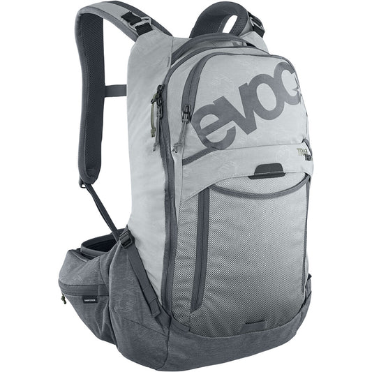 Σακίδιο πλάτης με ραχιαίο EVOC TRAIL PRO 16L Γκρι