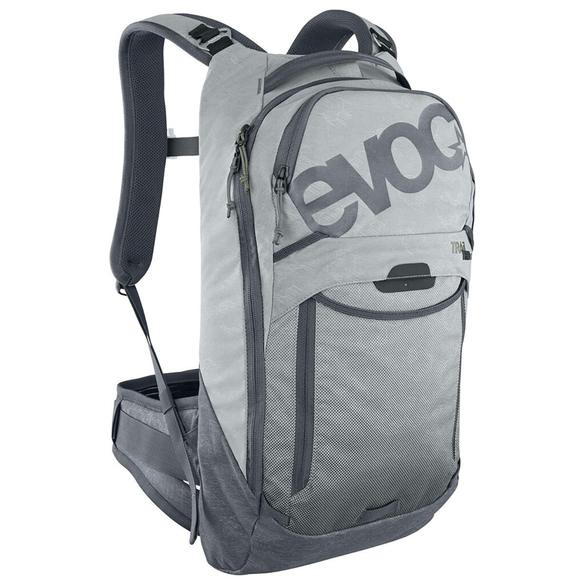 Σακίδιο πλάτης με ραχιαίο EVOC TRAIL PRO 10L Γκρι