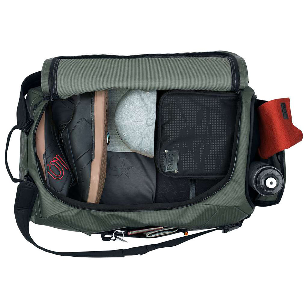 EVOC DUFFLE Ταξιδιωτική τσάντα 60 L Πράσινο