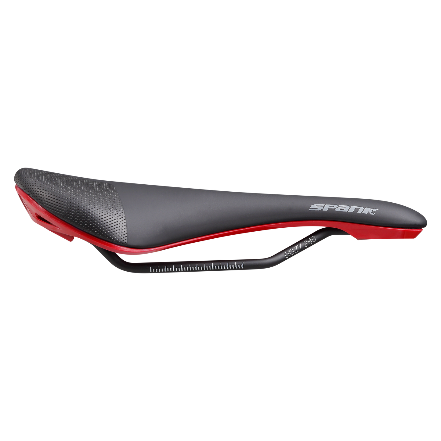 SPANK OOZY 280 144mm Σέλα CrMo Rails Κόκκινο