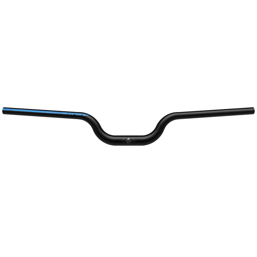 SPANK SPOON 800 Rise 75mm 800mm Μαύρος / μπλε κρεμάστρα