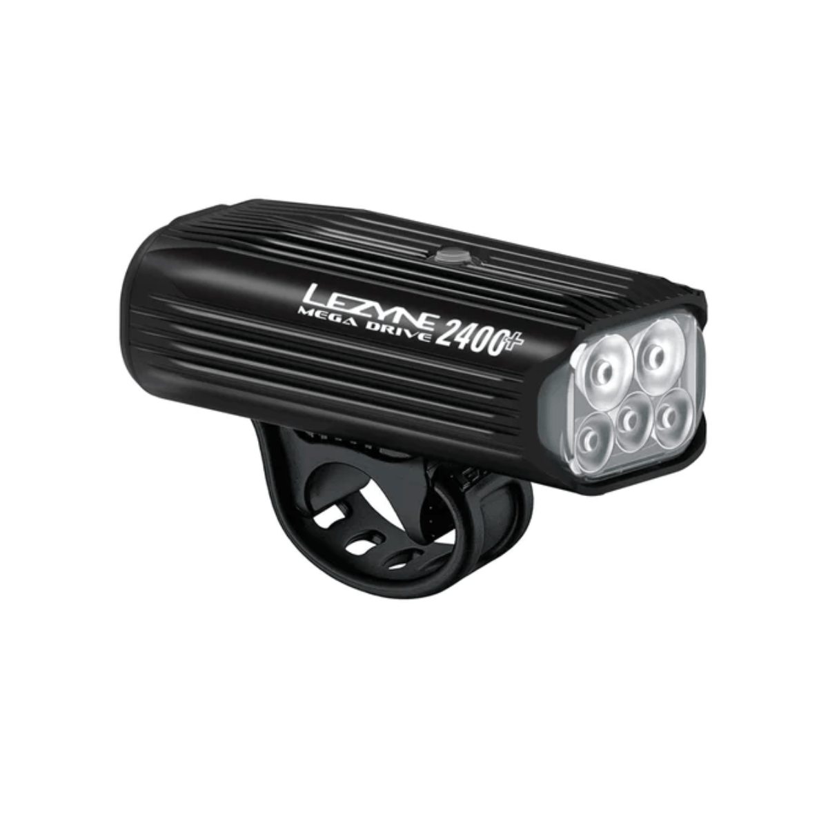 LEZYNE MEGA DRIVE 2400+ Μπροστινό φως μαύρο
