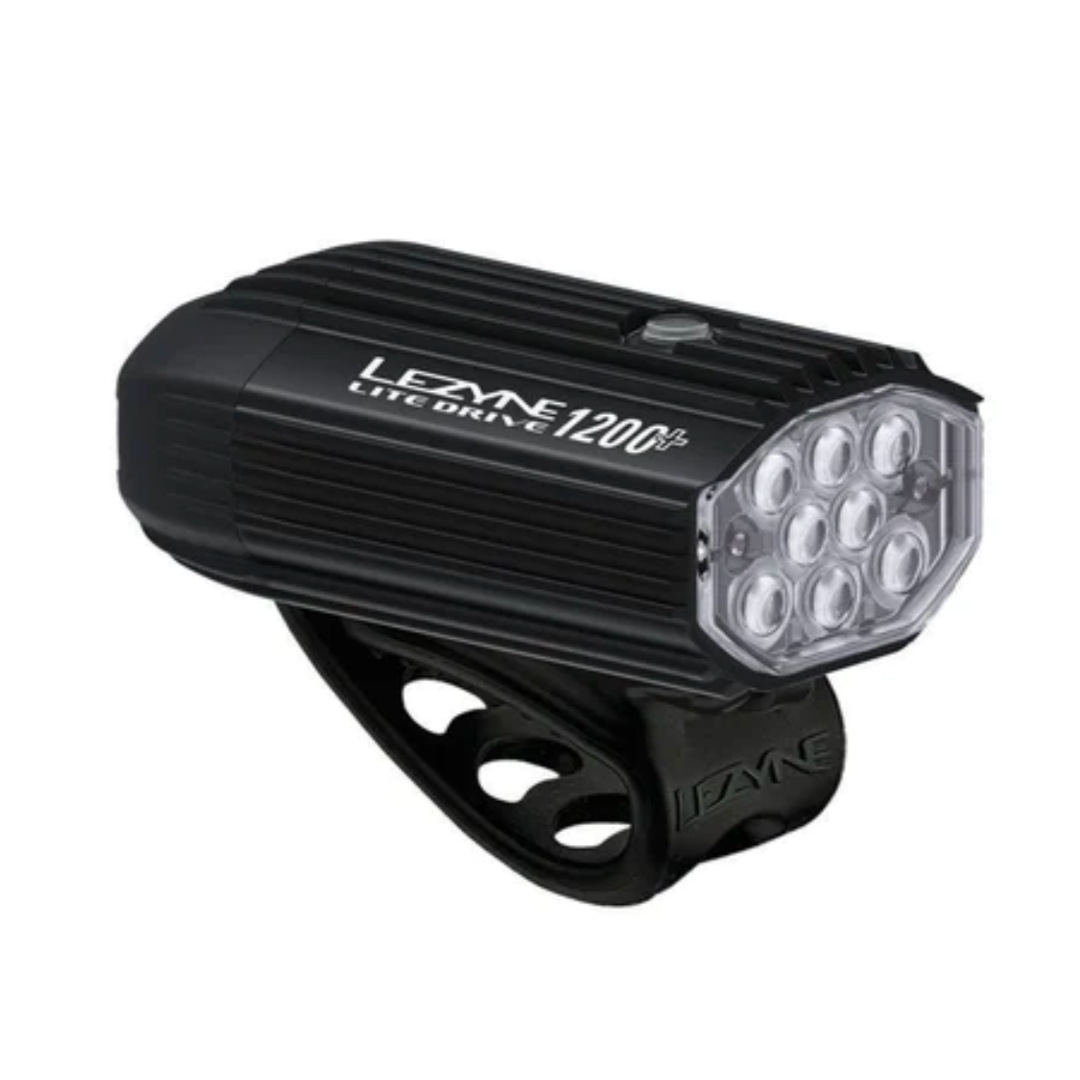 LEZYNE LITE DRIVE 1200+ / STRIP DRIVE PRO 400+ μπροστινά και πίσω φώτα