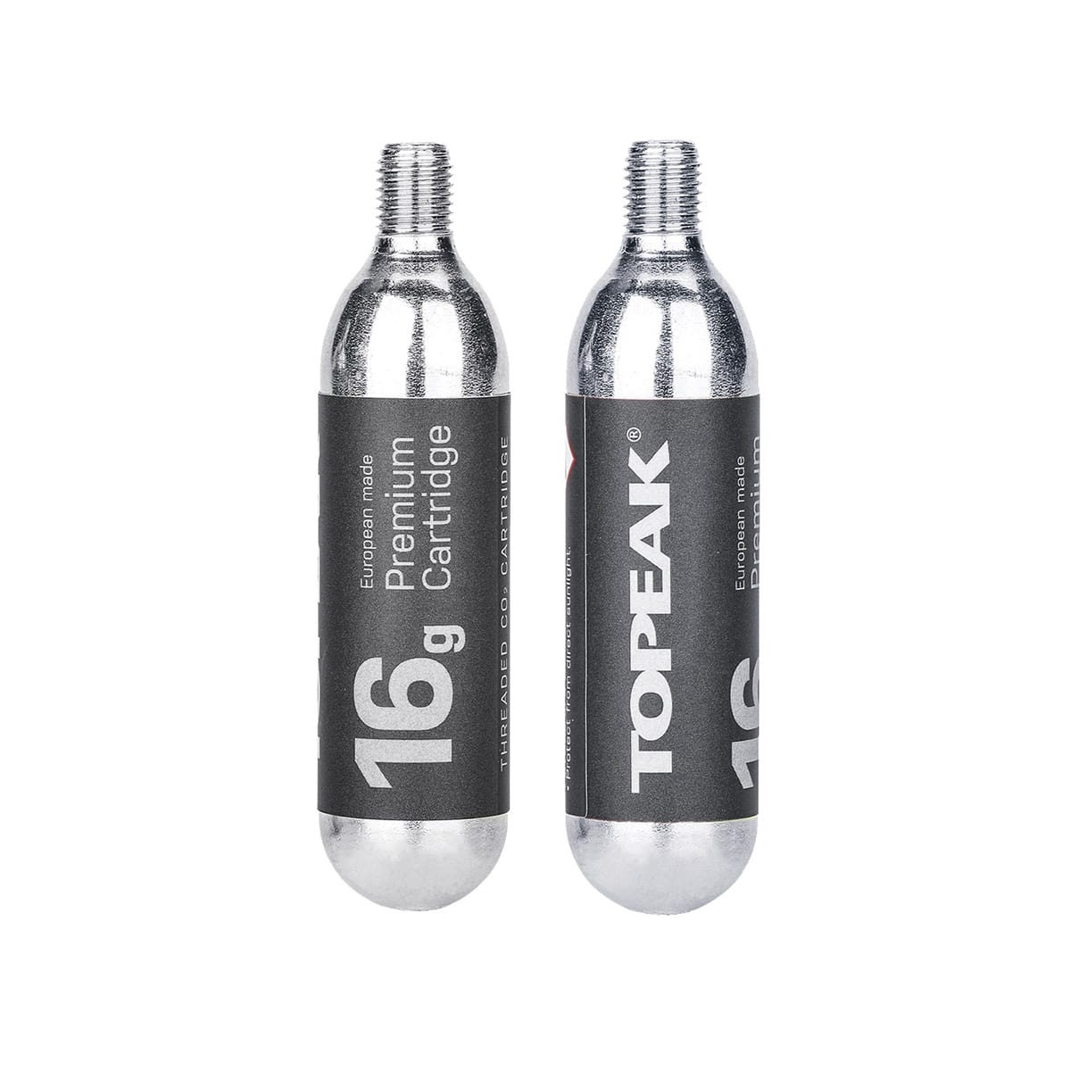 TOPEAK Φιαλίδια CO2 με σπείρωμα 16g (2 τεμάχια)