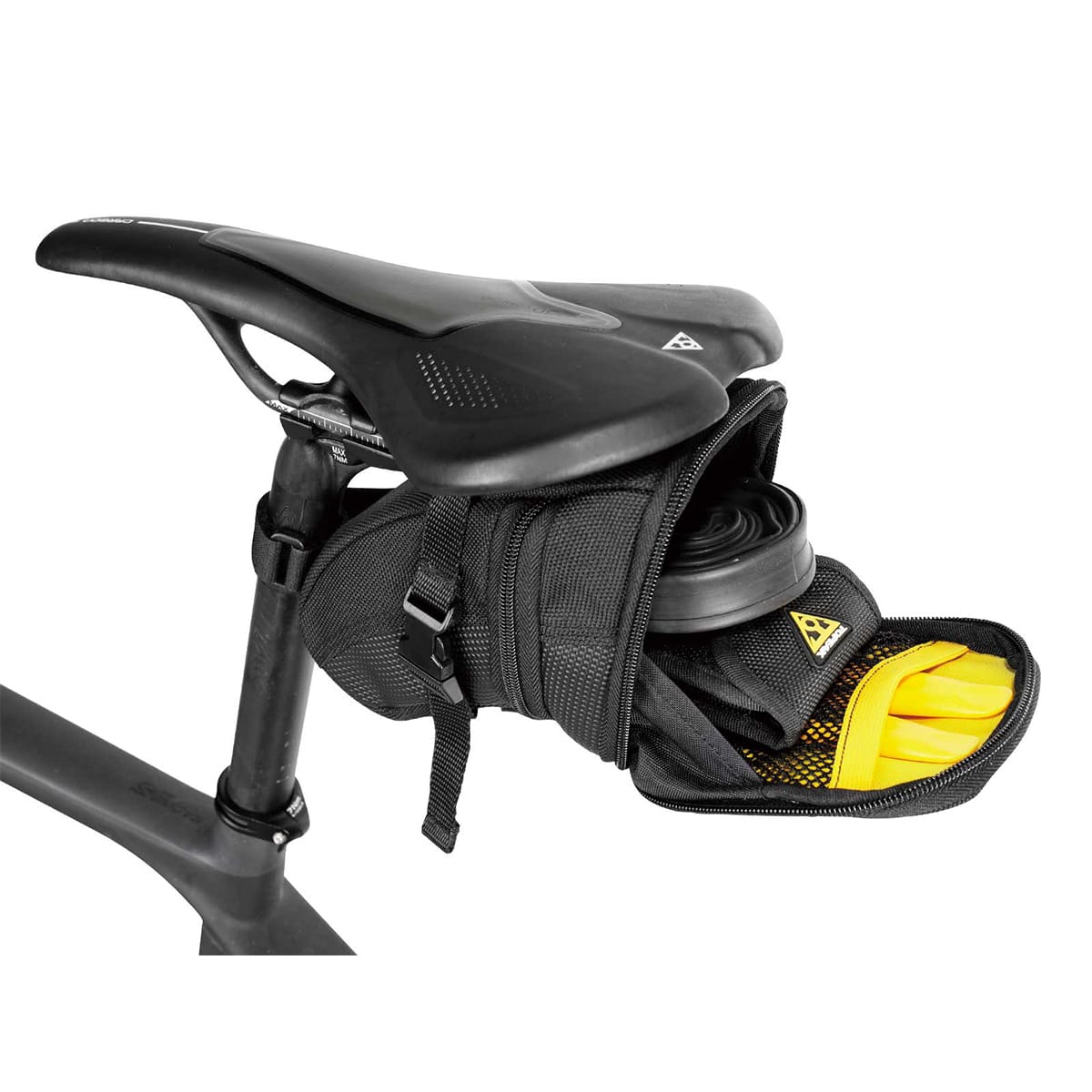 TOPEAK AERO WEDGE PACK STRAP τσάντα σέλας - M Μαύρο