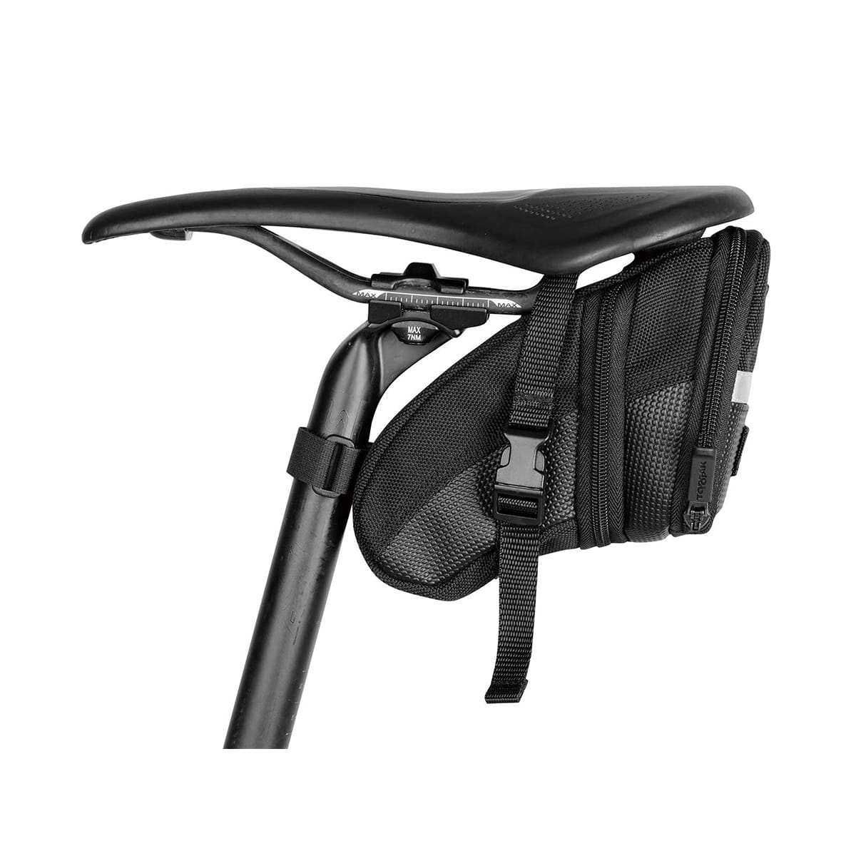 TOPEAK AERO WEDGE PACK STRAP τσάντα σέλας - M Μαύρο