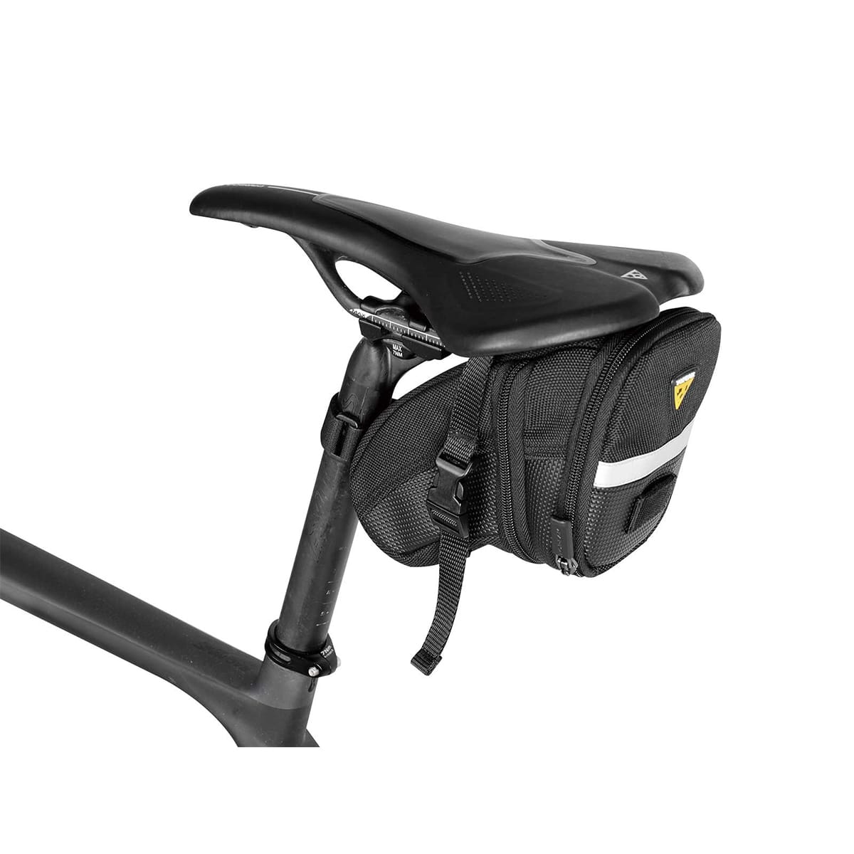 TOPEAK AERO WEDGE PACK STRAP τσάντα σέλας - M Μαύρο