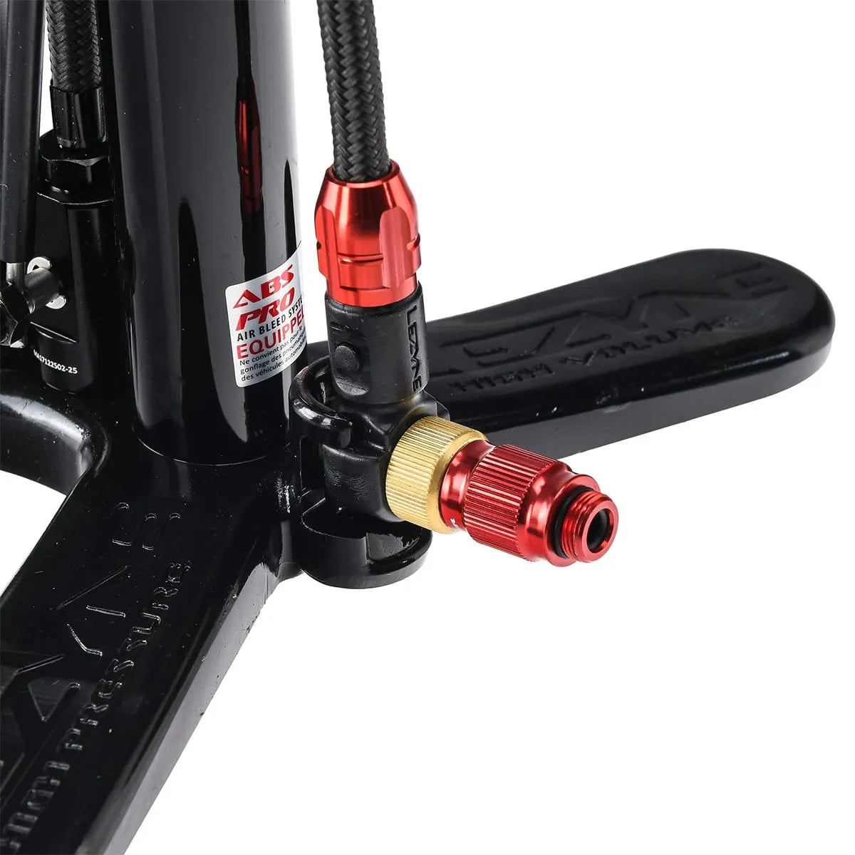 Αντλία ποδιών LEZYNE PRESSURE OVER DRIVE Μαύρο